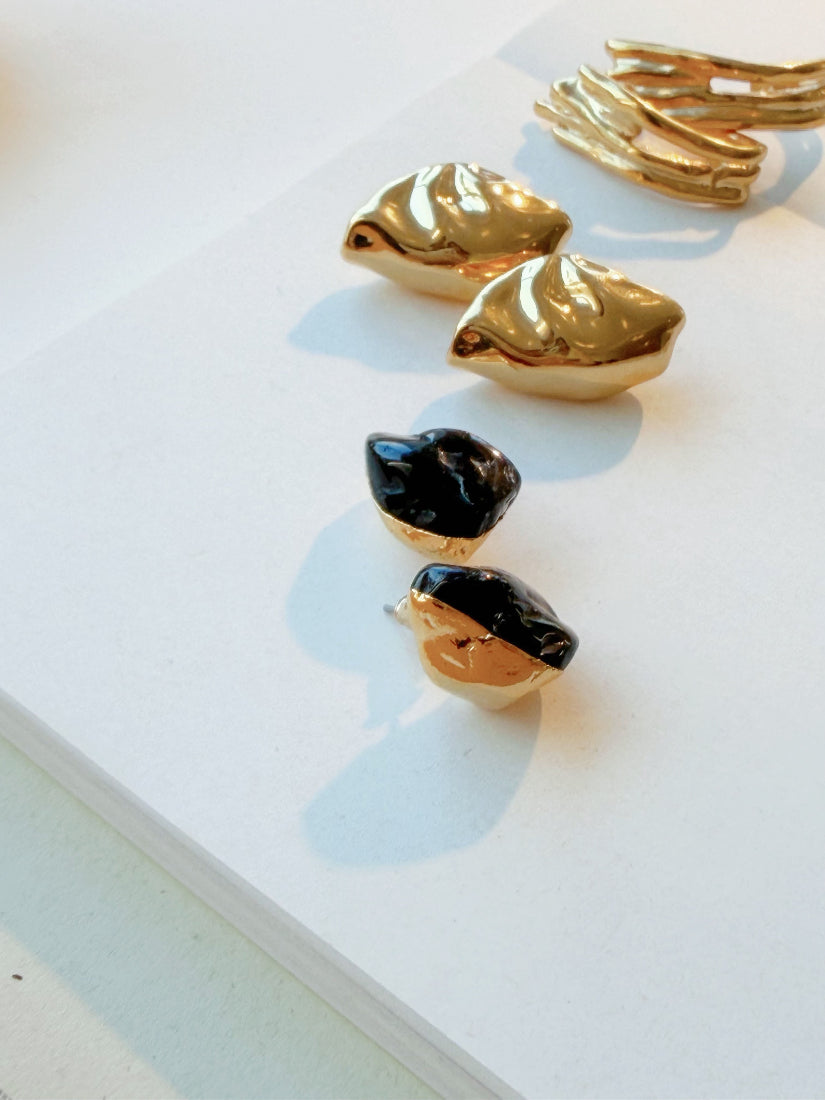 Golden Earrings (3 Styles)