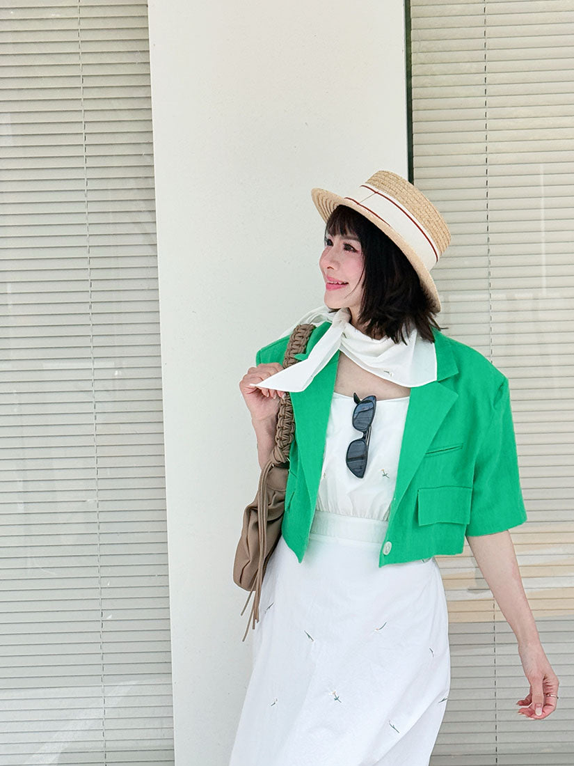 3D Floral Straw Hat