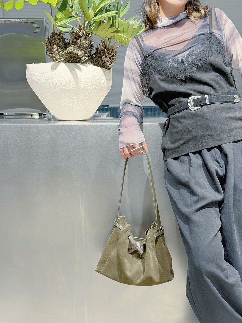Pleated Brushed Wide Leg Pants (3 Colours)