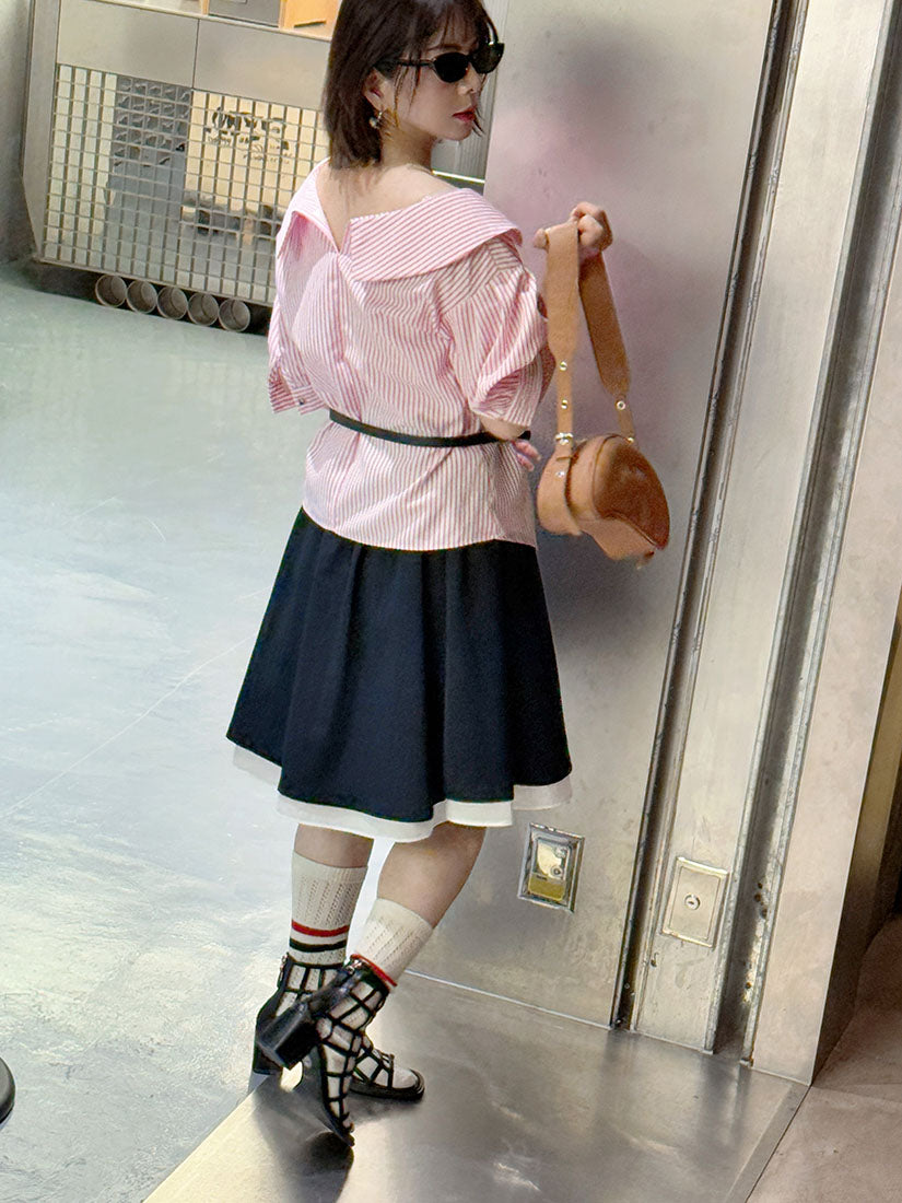Grid Heeled Sandals(Display Sale)