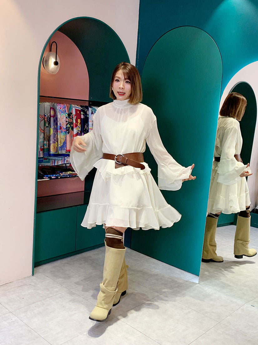 Irregular Leather Belt (Display Sale)