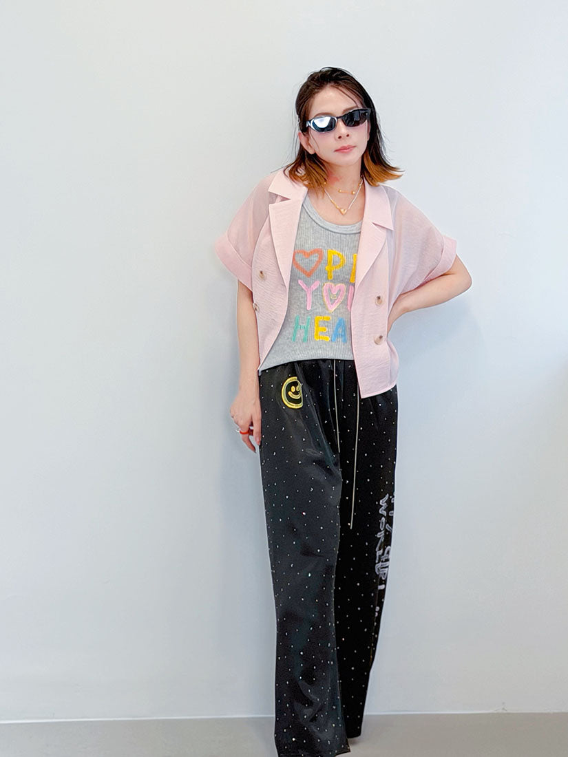 'Open Your Heart' Rib Tank Top (3 Colours)