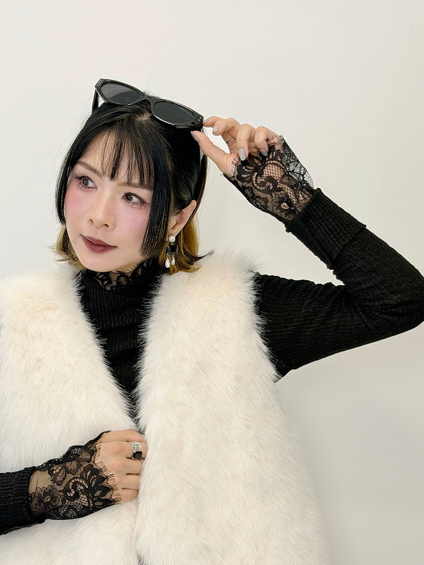 Chubby Faux Fur Vest (4 Colours)