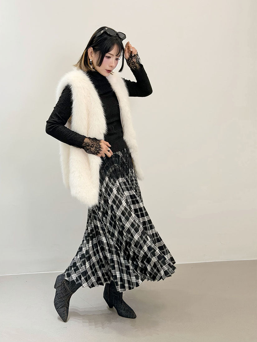 Chubby Faux Fur Vest (4 Colours)