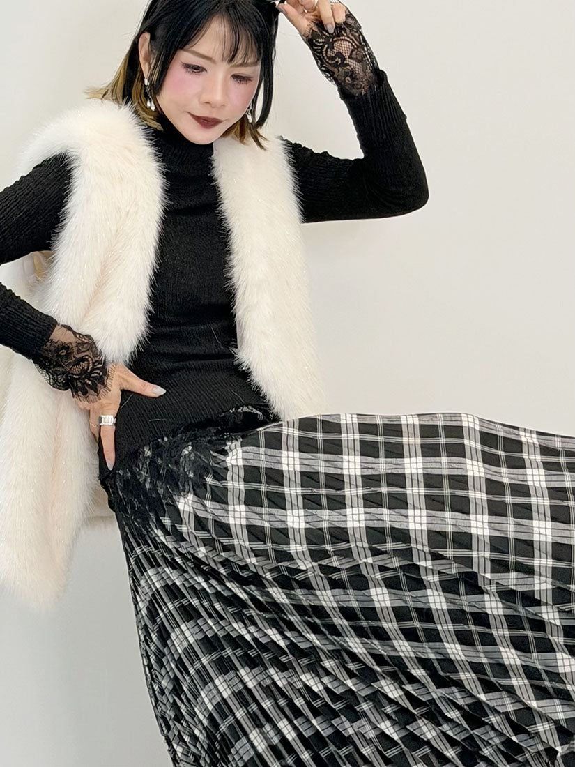 Chubby Faux Fur Vest (4 Colours)