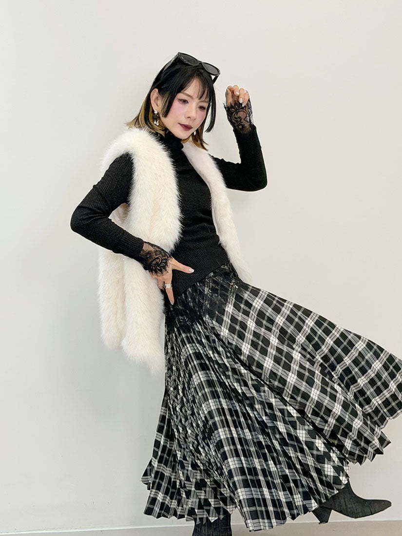 Chubby Faux Fur Vest (4 Colours)