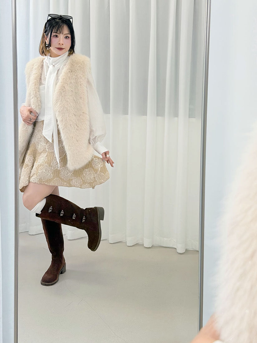 Chubby Faux Fur Vest (4 Colours)