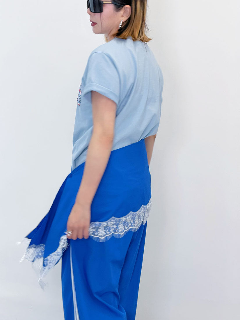 'Paris' Rope Embroidered Tee (4 Colours)