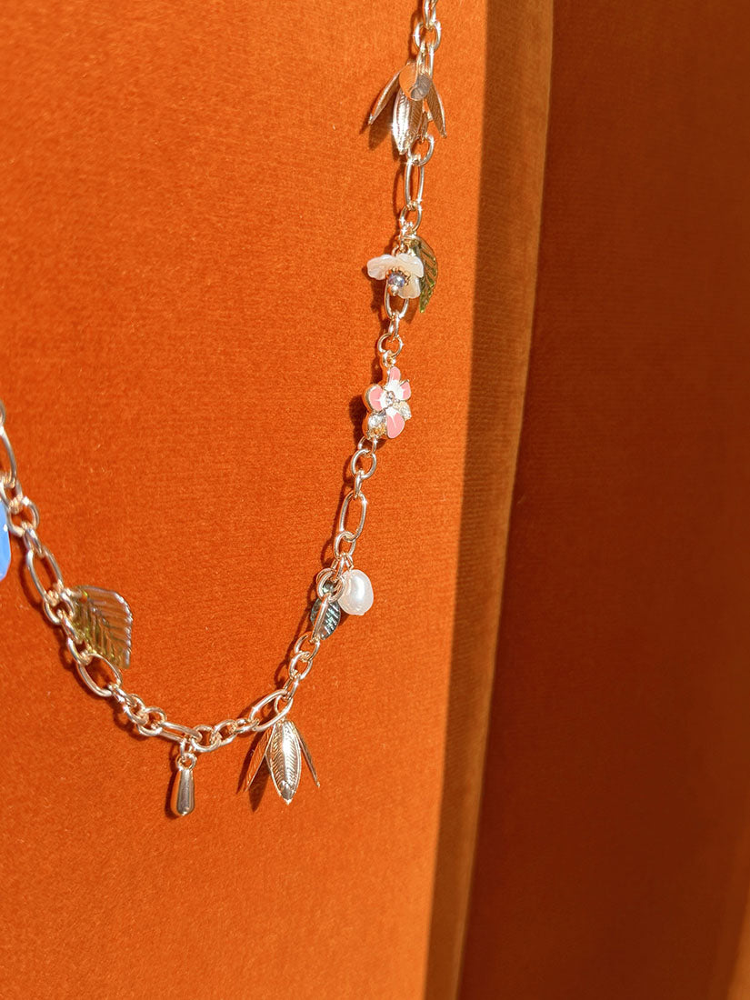 Spring Bloom Charms Necklace