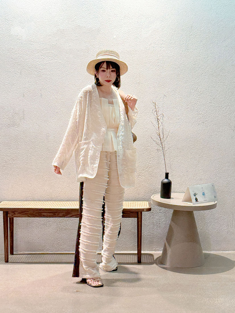 3D Floral Straw Hat