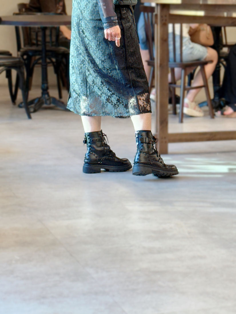 Lace Layered Two Ways Wrap Skirt (2 Colours)