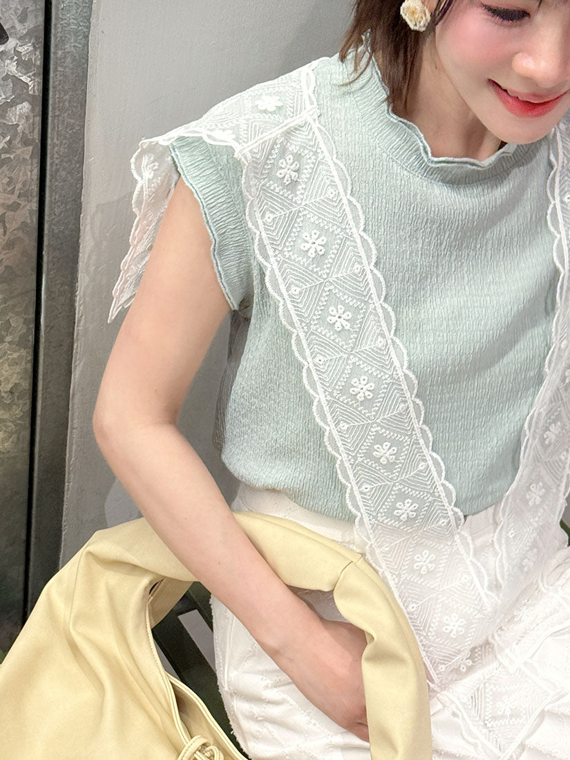 Lace Sailor Collar