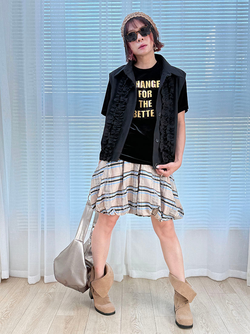 'Change For The Better' Velvet Tee (2 Colours)