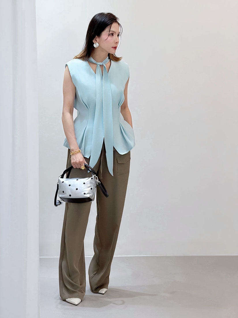 Leather Polka Dot Shoulder Bag (2 Colours)