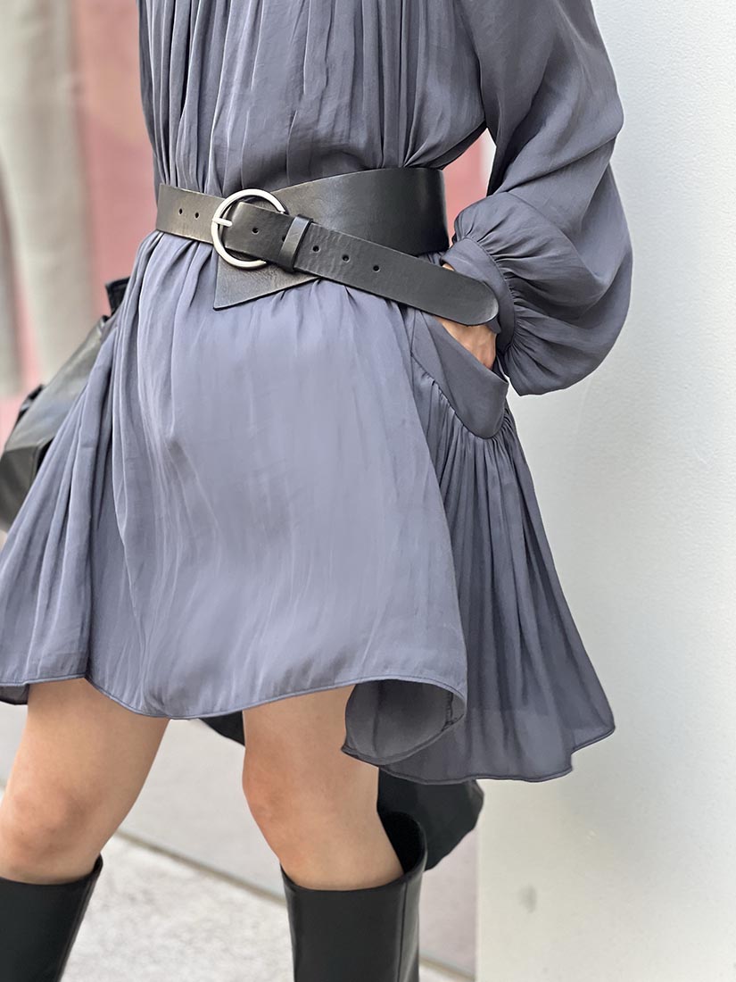 Irregular Leather Belt