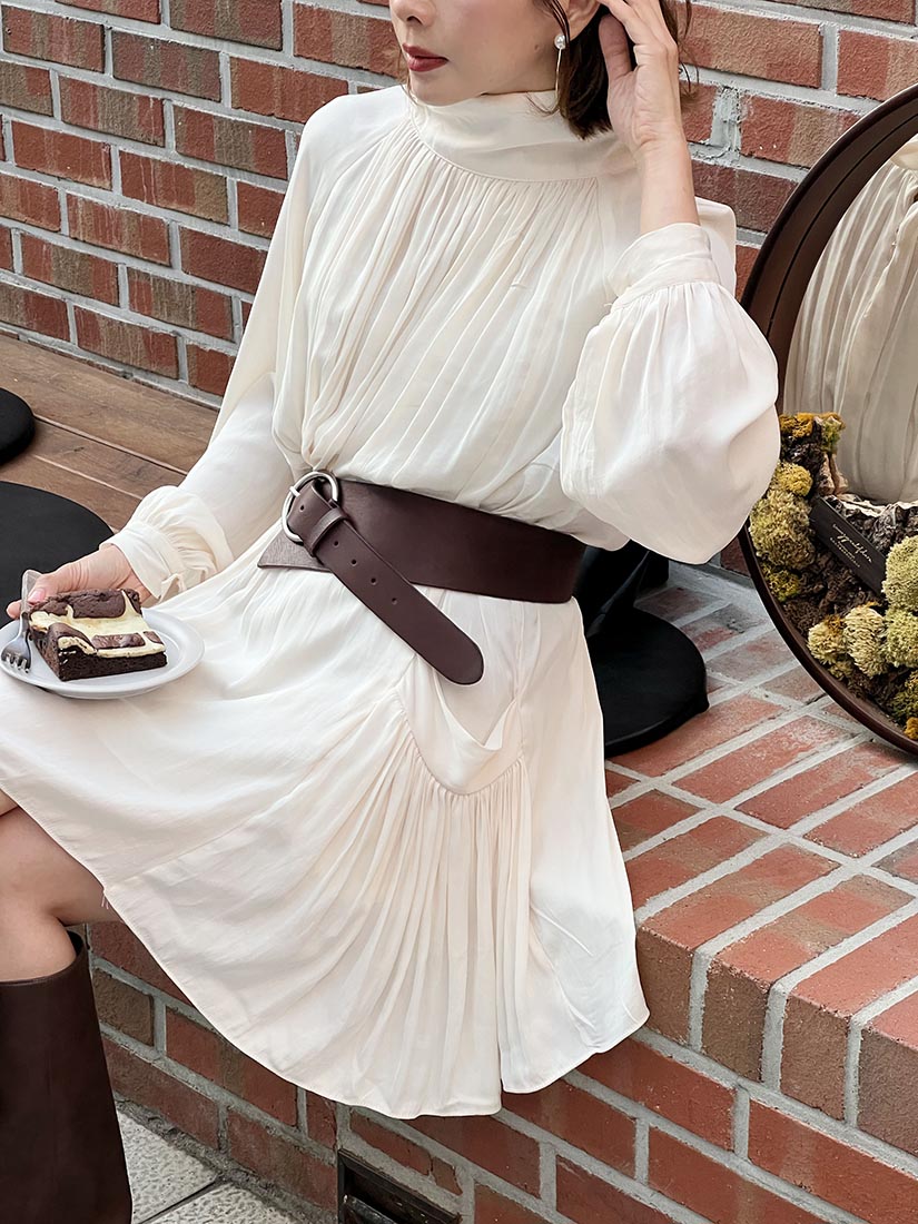 Irregular Leather Belt