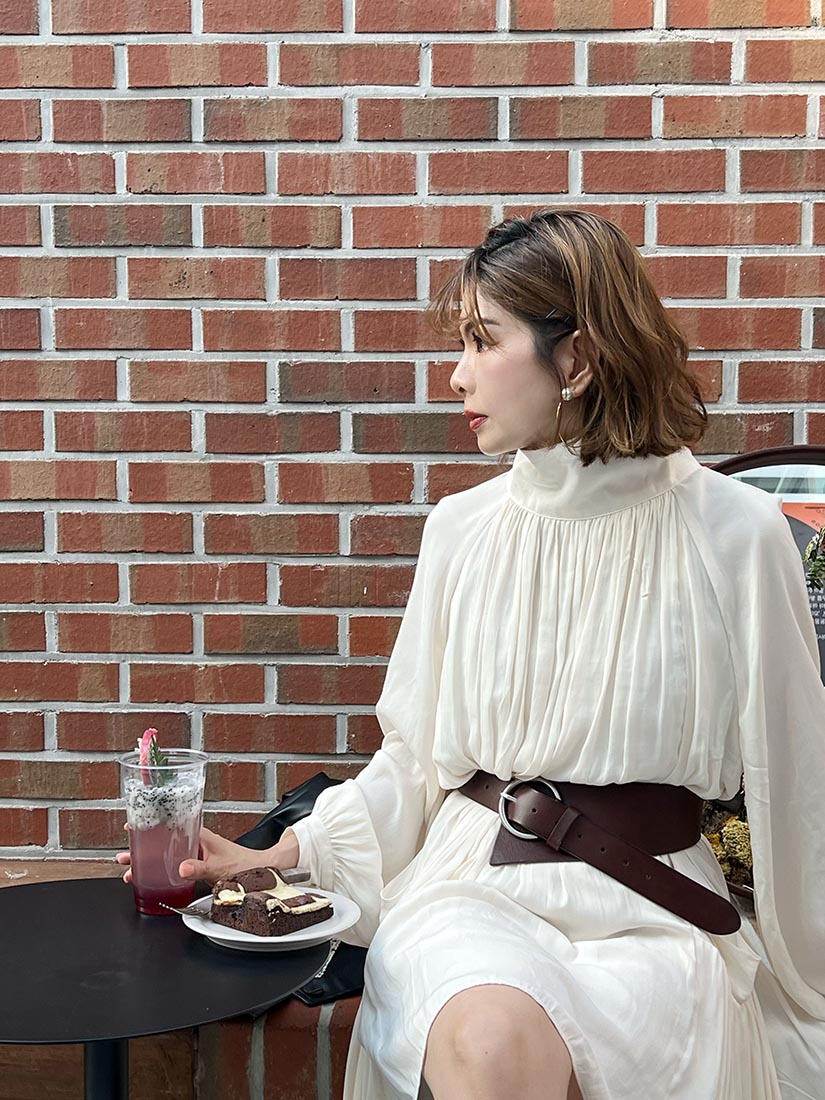 Irregular Leather Belt (Display Sale)