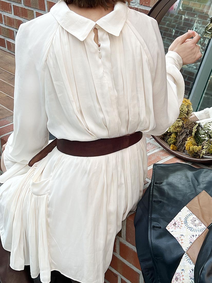 Irregular Leather Belt (Display Sale)