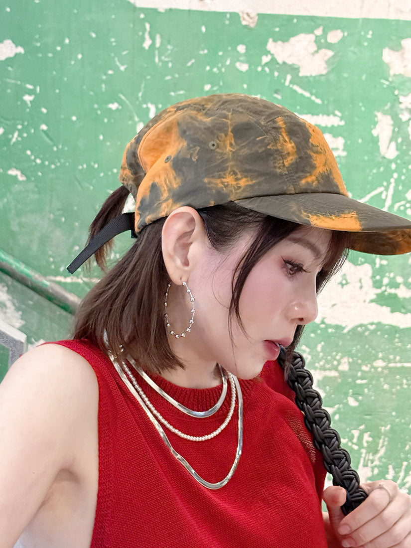 Tie Dye Print Cap (3 Colours)