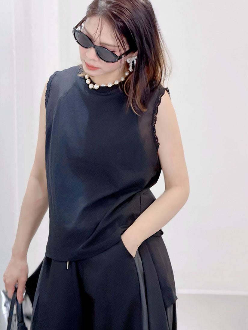 Mesh Shoulder Trim Vest (3 Colours)