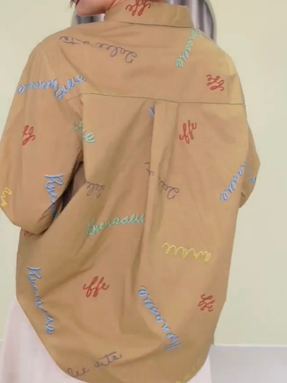 Text Printed Shirt (2 Colours)