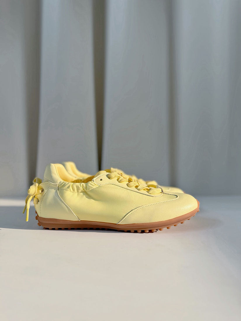 Clean Paneling Ballet Sneakers (3 Colours)