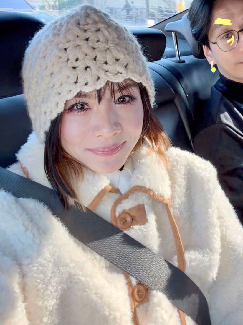 Shearling Jacket with Mini bag