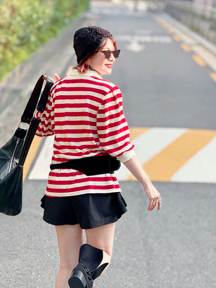 Layered Wrap Pocket Suede Shorts (2 Colours)