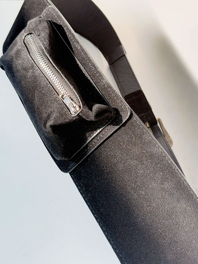 Suede Pouch Belt (2 Colours)