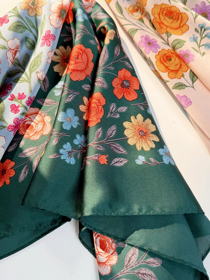 Floral Printed Scarf (4 Colours)