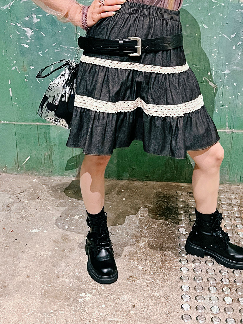 Metallic Paint Bucket Bag (2 Colours)