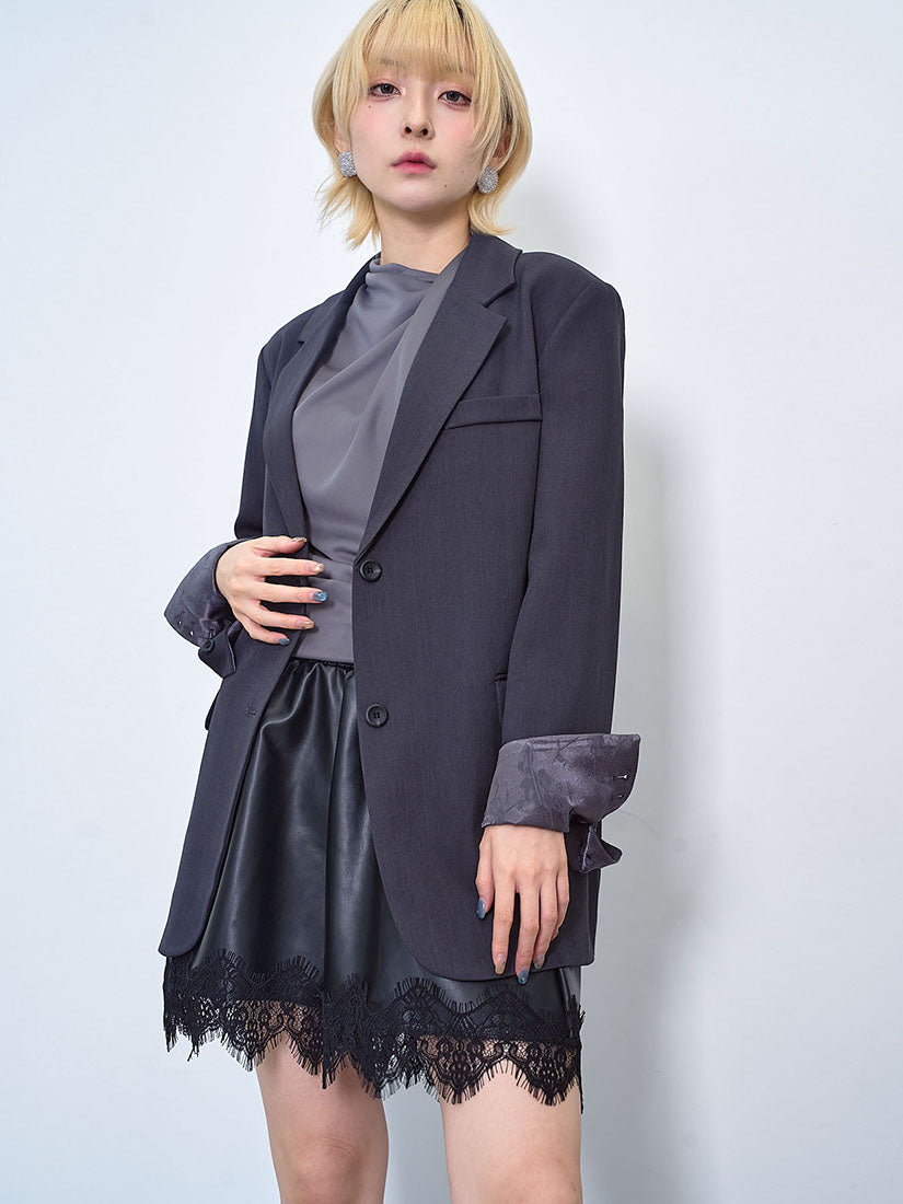 Drape Front Turtle Neck Half Sleeve Top (3 Colours)