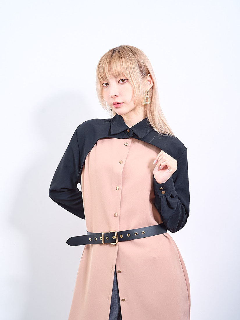 Rose Gold Buckle Leather Belt (3 Colours)