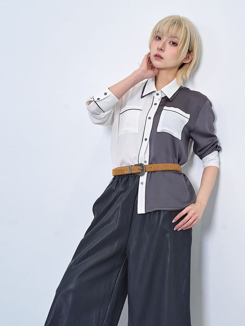 Double Collar Shirt (2 Colours)