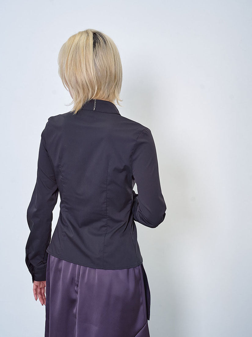 Stylish Cut-Out Shirt