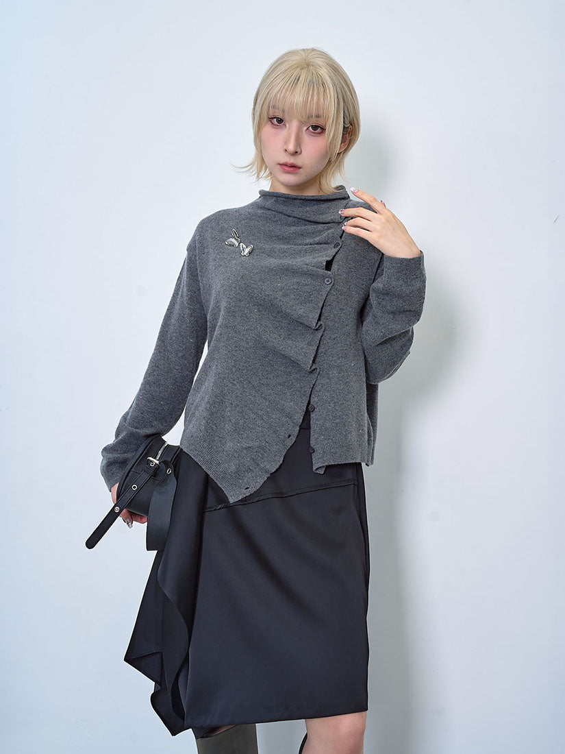 Asymmetric Skirt (2 Colours)