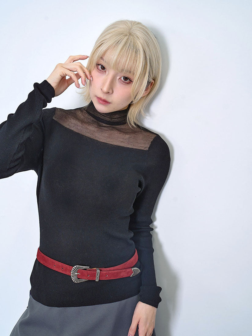 Soft Knit High Neck Top (3 Colours)