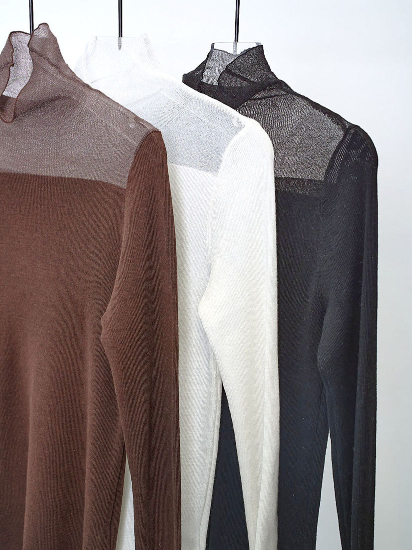 Soft Knit High Neck Top (3 Colours)