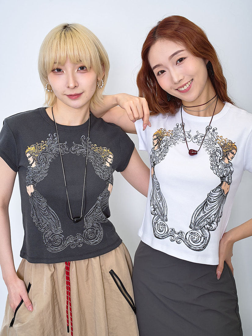 Grecian Printed Tee (3 Colours)