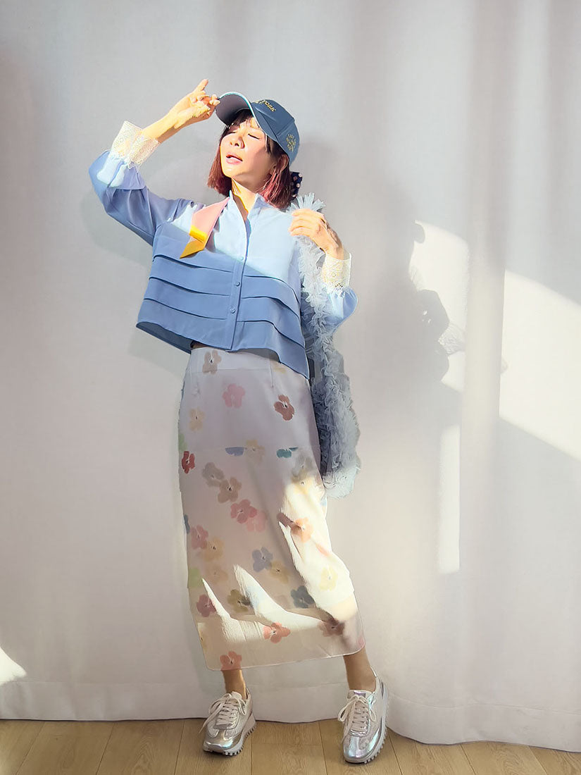 Lace Trim Trainers (Display Sale)