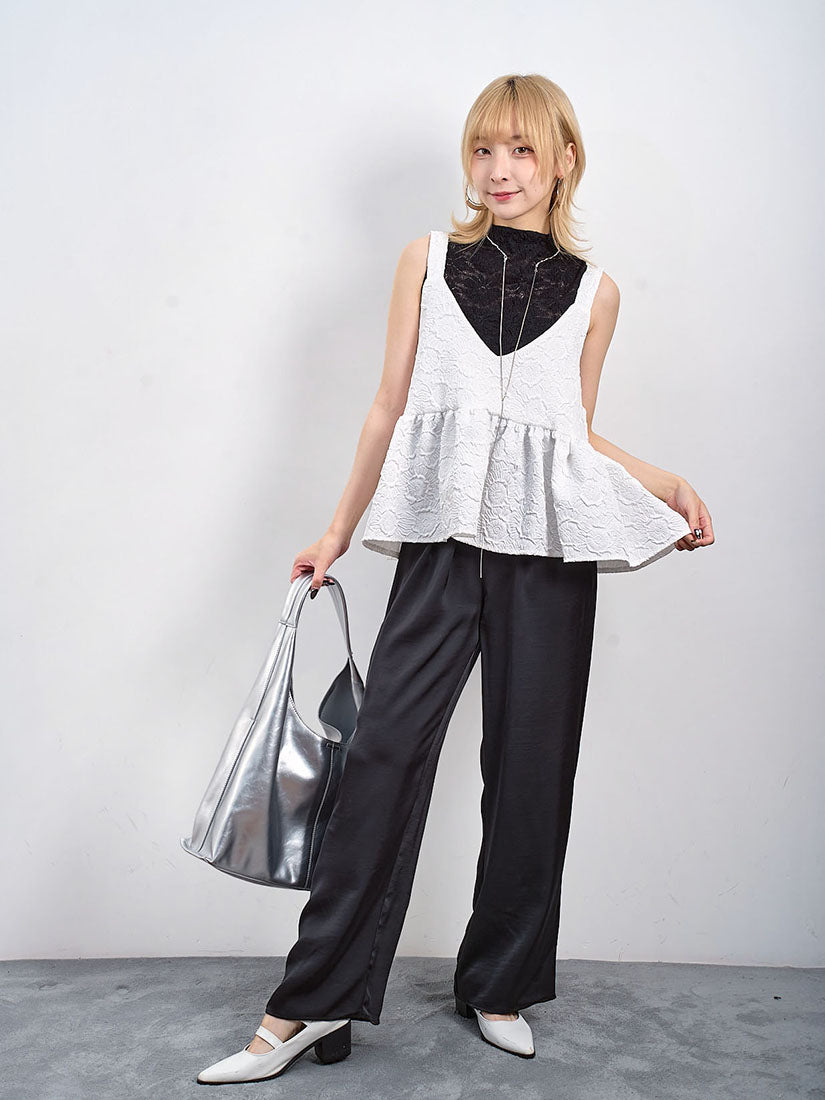 Silky Wide Leg Pants (2 Colours)