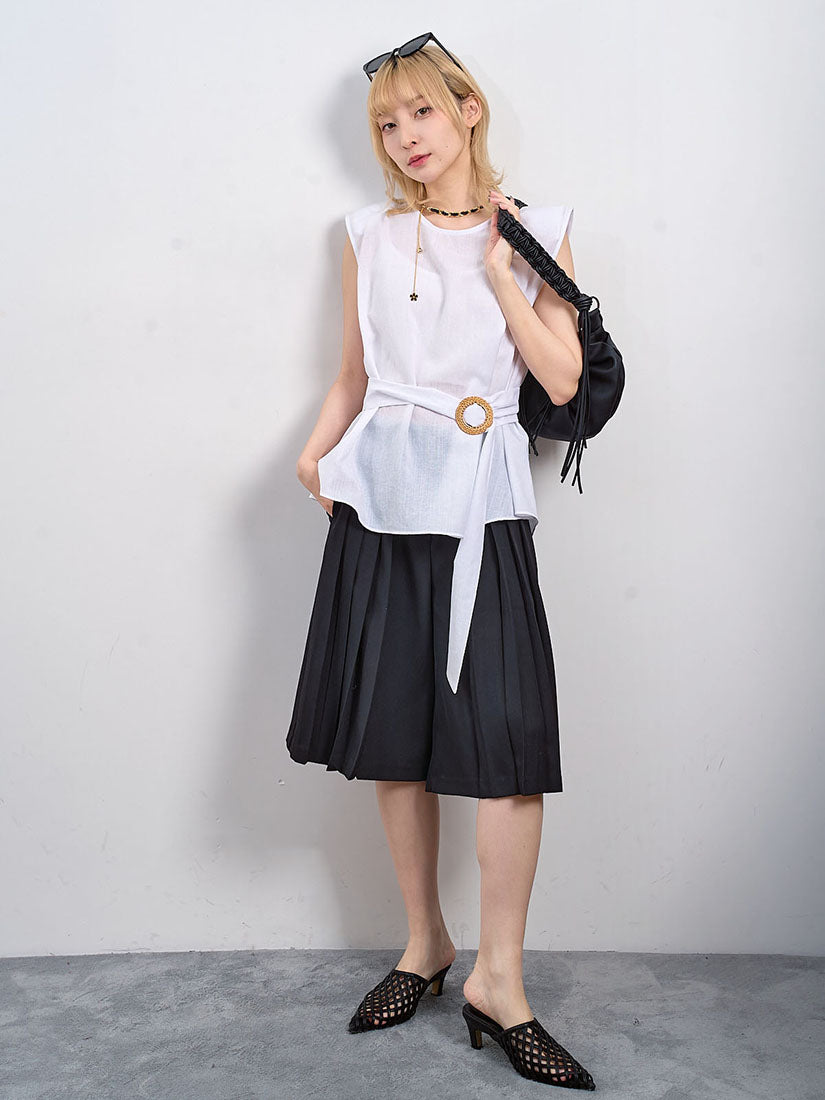 Pleated Culotte (3 Colours)