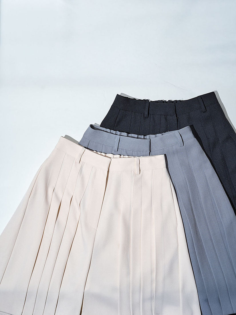 Pleated Culotte (3 Colours)