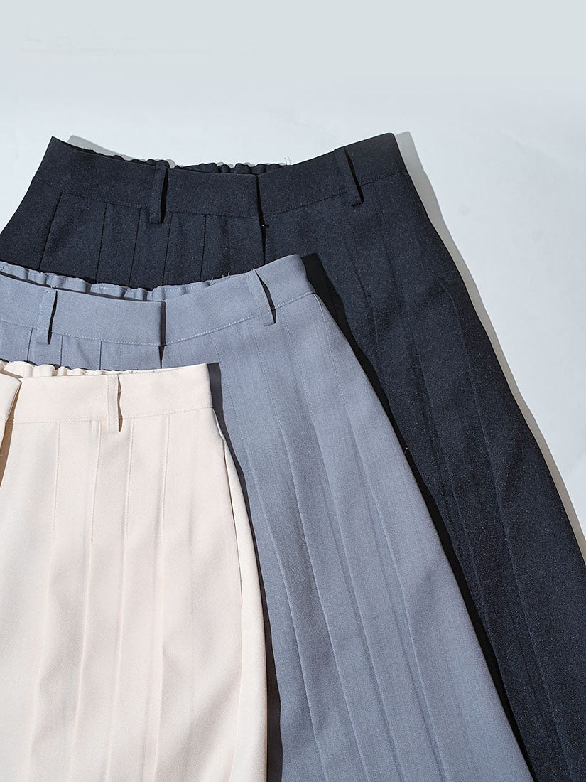 Pleated Culotte (3 Colours)