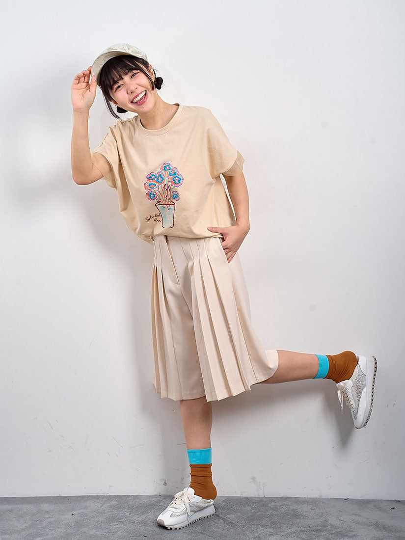 Pleated Culotte (3 Colours)