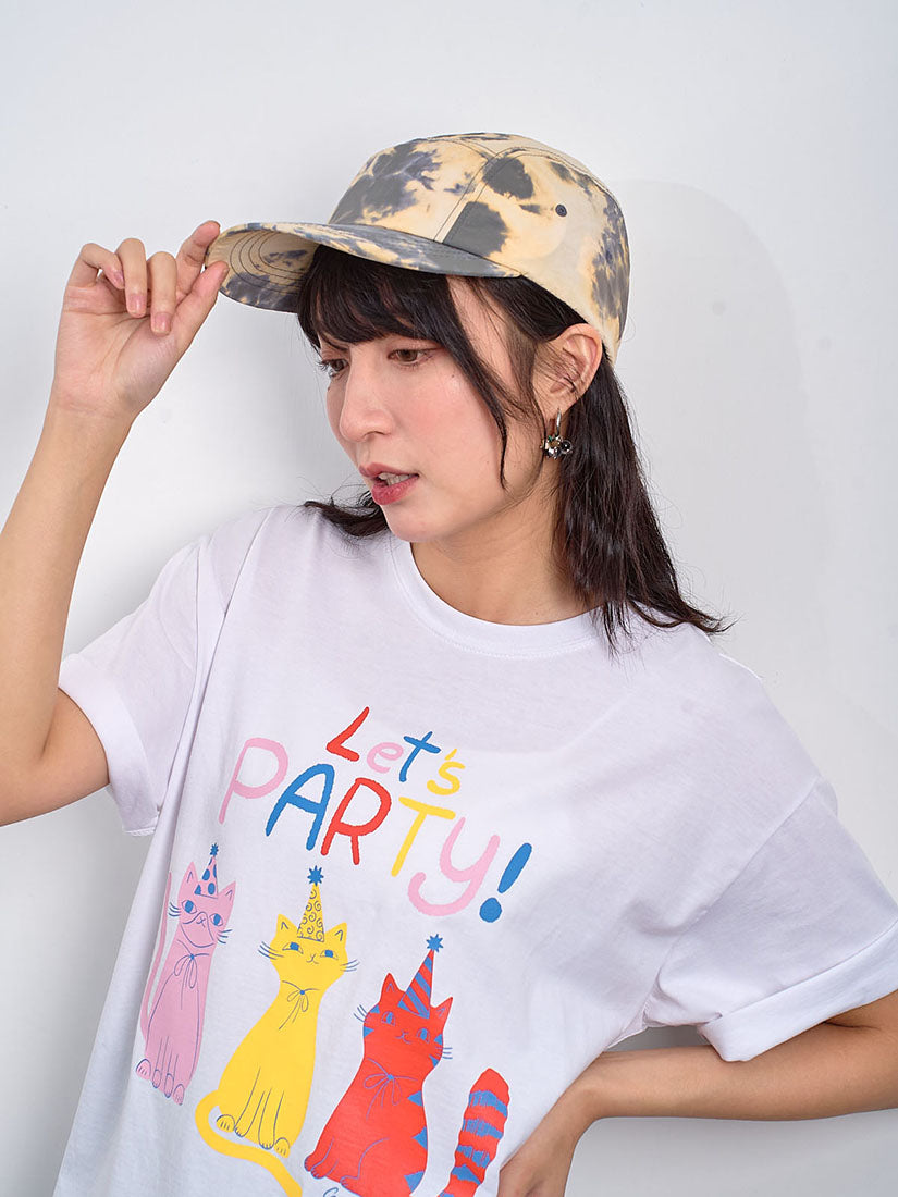 Tie Dye Print Cap (3 Colours)