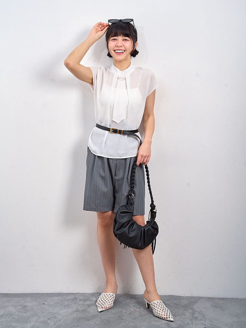 Pinstriped Bermuda Shorts (3 Colours)