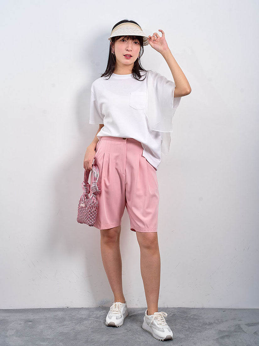 Pinstriped Bermuda Shorts (3 Colours)