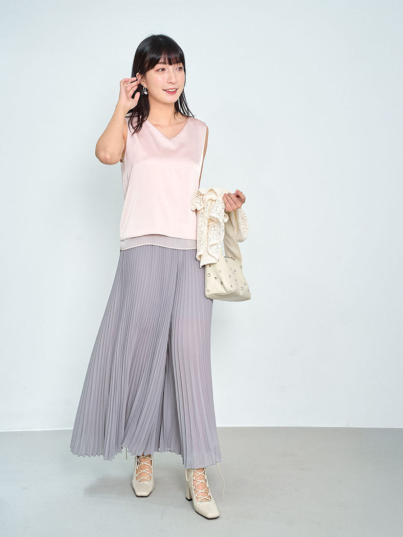 Pleated Midi Culottes (3 Colours)