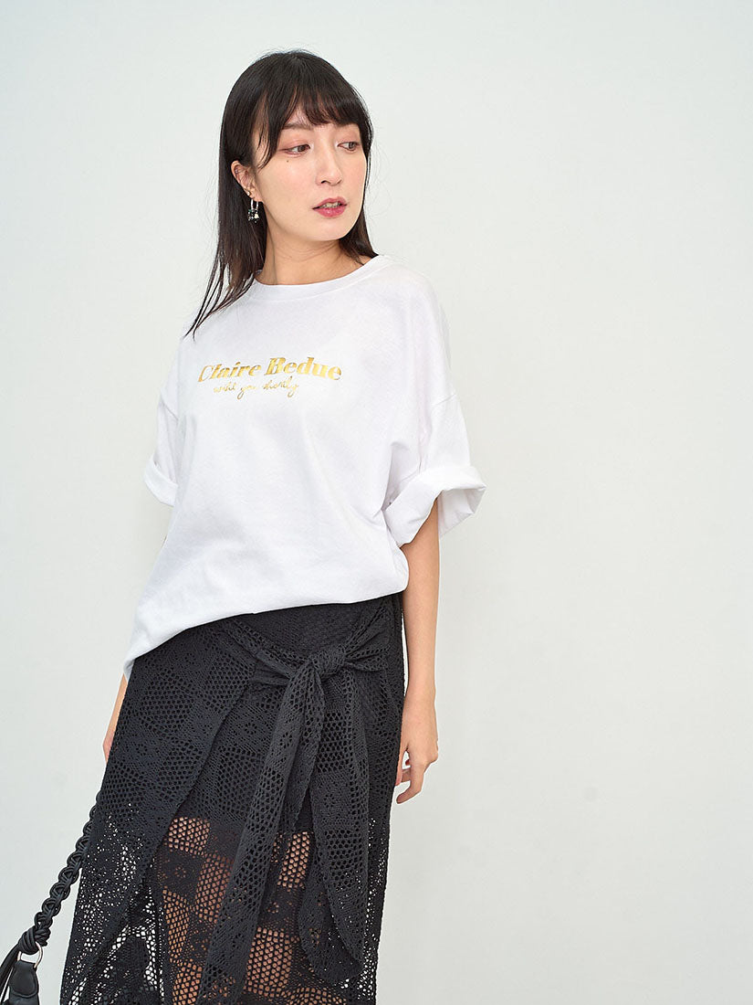 Lace Tie Wrap Tulip Skirt (2 Colours)